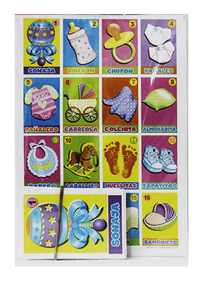Baby Shower Loteria Printable